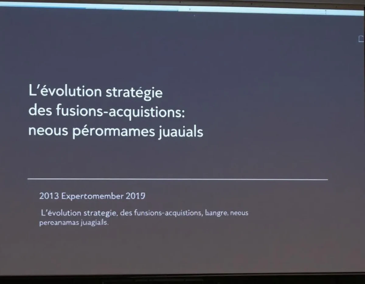 L'évolution stratégique des fusions-acquisitions : nouveaux paradigmes juridiques