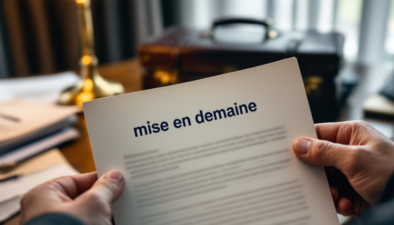 Comment réagir après avoir reçu une mise en demeure